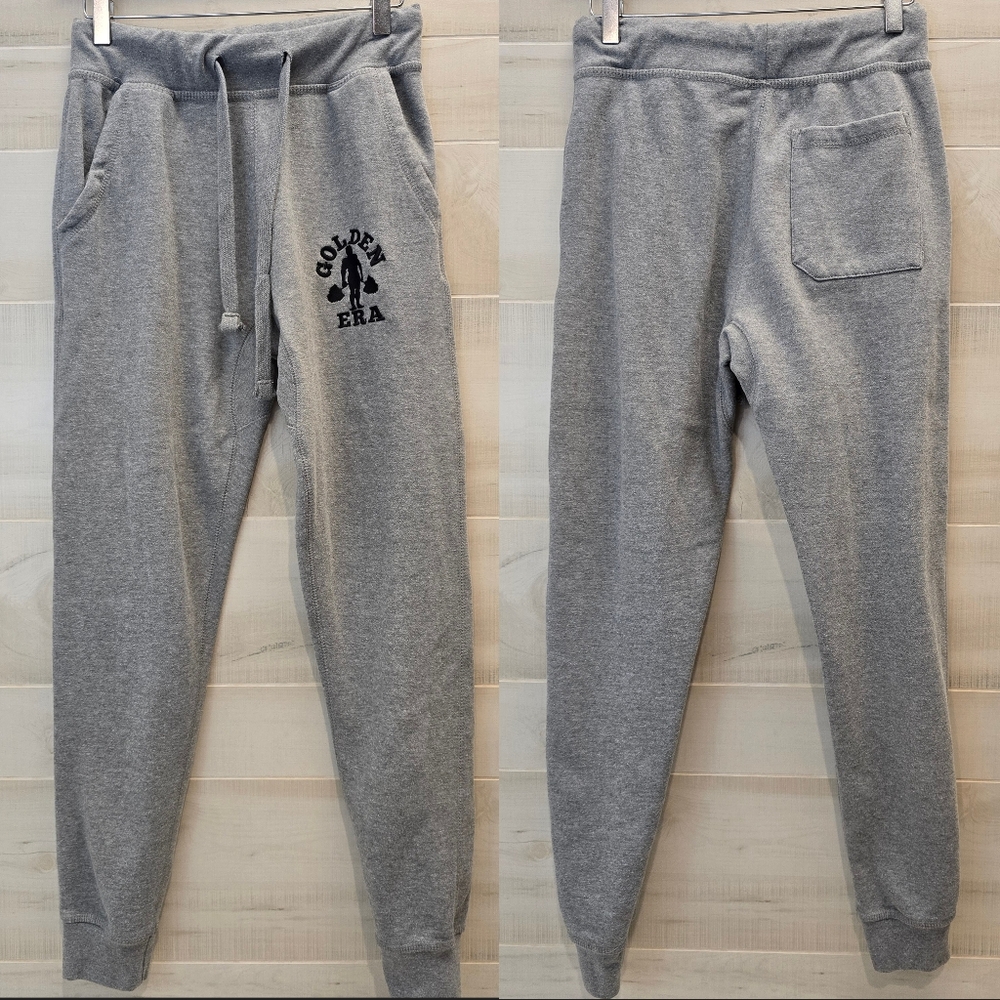 {S} Golden Era Jogger Pants Bodybuilding Weightlifting Powerlifting Bench Squat